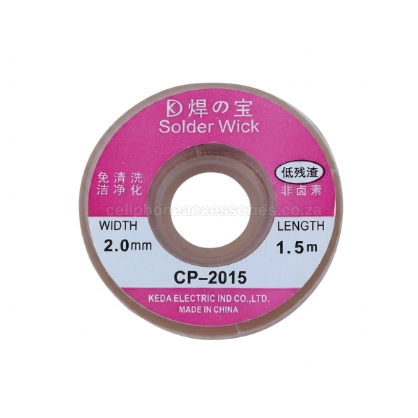 Advanced Desoldering Braid Solder Remover Wick Wire 2mm CP-2015