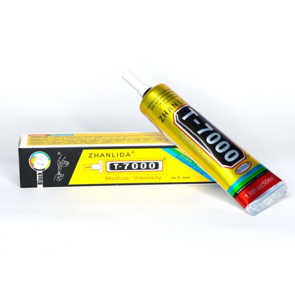 T7000 Black Multi-Purpose Adhesive Glue for Cellphone Screen & Repair Applications – 50ml