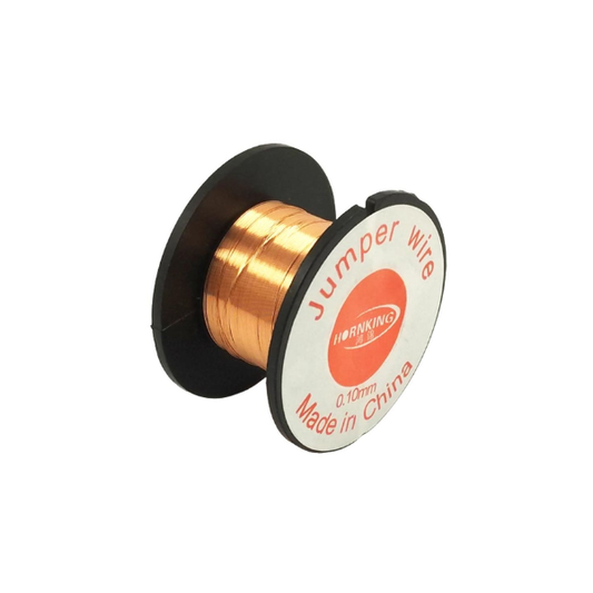 0.10mm Jumper Wire Repair Soldering Wire Compatible for Mobile Phone PCB & Micro Soldering Repairs