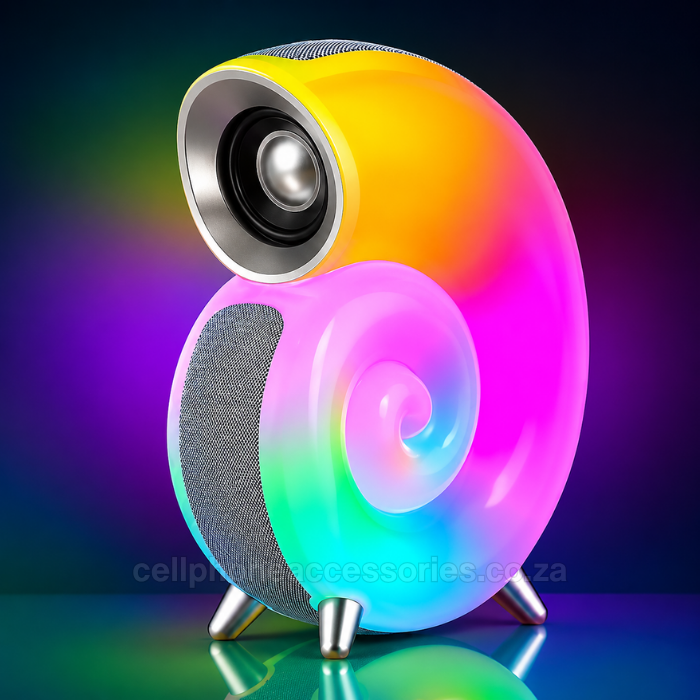 Conch Music Lamp Bluetooth Speaker RGB Night Light White