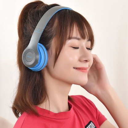 P47 Wireless Bluetooth Headphones Foldable Stereo Headset