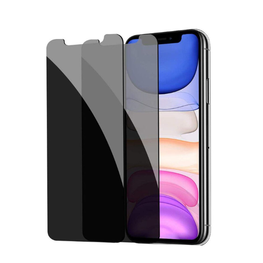 iPhone 11 Anti-Spy Privacy Tempered Glass Screen Protector Pack of 2
