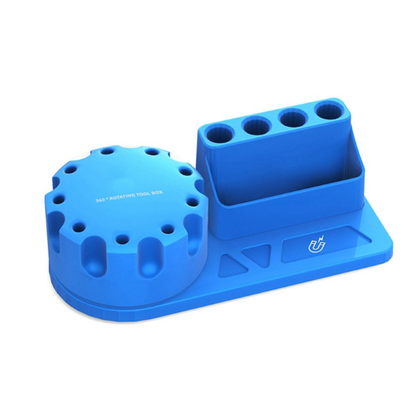 Screwdriver Storage Rack & 360° Rotating Tool Organizer Blue - KOOCU KC-ST331