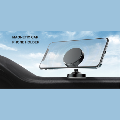 LDNIO MG08 Universal Magnetic Car Phone Holder 360° Rotation Dashboard Mount - Black