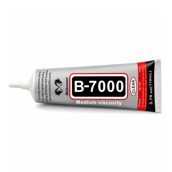 Clear Adhesive Glue 110ml Medium Viscosity for Mobile Phone & Electronics Repair - Mobomart B-7000