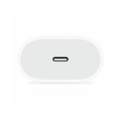 25W USB-C Fast Charging Wall Adapter with USB-C to USB-C Cable Compatible for Samsung & USB-C Devices – White EU Plug