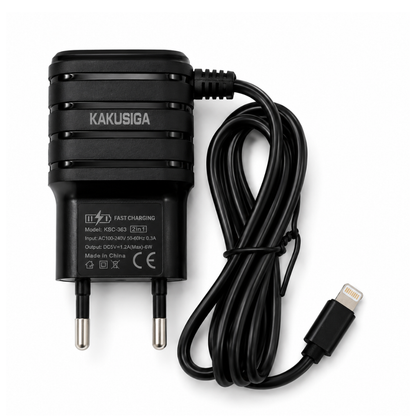 KAKUSIGA KSC-363 6W USB Wall Charger with Lightning Cable
