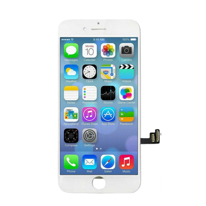 iPhone 8 Plus Compatible Replacement LCD Display Touch Screen Assembly with Frame – Black / White