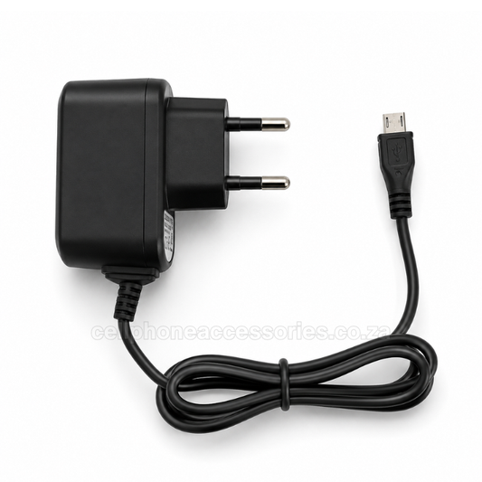 UNI Unigro+ Travel Charger with Micro USB Cable – Wall Charger Compatible for Android Smartphones, Mobile Phones & Micro USB Devices – Black
