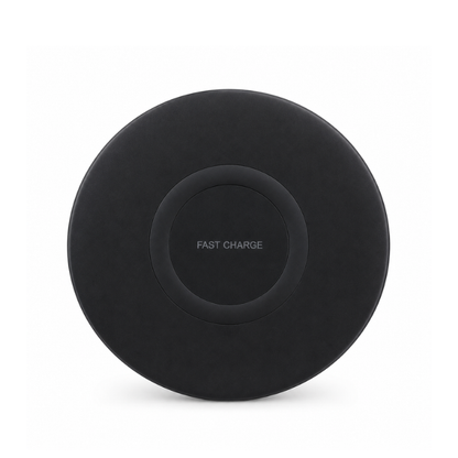 Wireless Fast Charging Pad, EP-P1100 Qi Compatible , USB-C Wireless Charger for Compatible Qi-Enabled Smartphones and Devices, Slim Charging Dock, - Black