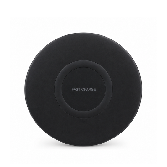 Wireless Fast Charging Pad, EP-P1100 Qi Compatible , USB-C Wireless Charger for Compatible Qi-Enabled Smartphones and Devices, Slim Charging Dock, - Black