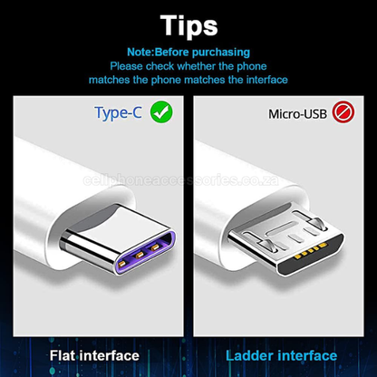 Type-C to Type-C Fast Charging Cable 5.0A 1M Compatible USB-C Cable Pack of 3