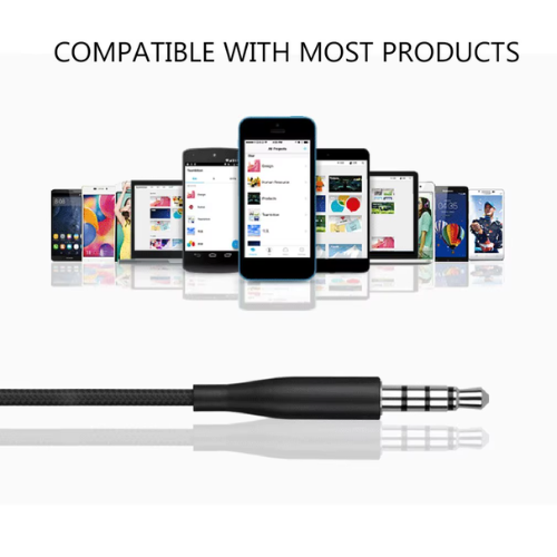 Stereo In-Ear Wired Earphones with Mic and 3.5mm Jack