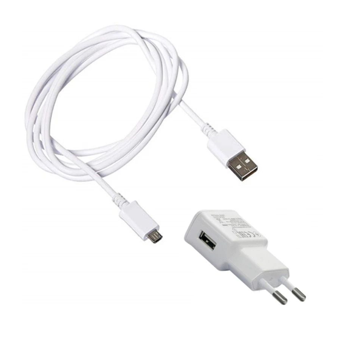 3.0 Fast Charging USB Wall Charger Adapter with Micro USB Cable for Smartphones