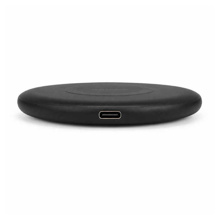 Wireless Fast Charging Pad, EP-P1100 Qi Compatible , USB-C Wireless Charger for Compatible Qi-Enabled Smartphones and Devices, Slim Charging Dock, - Black