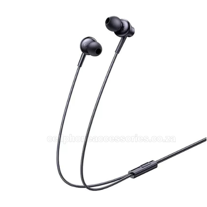 GERLAX E21 Type-C In-Ear Wired Earphones Compatible USB-C Earbuds - Black