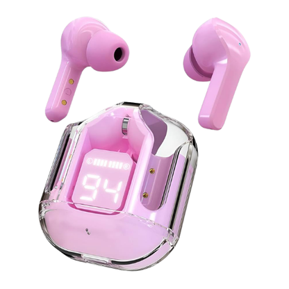 Wireless Bluetooth 5.3 Earbuds with LED Display & ENC Noise Cancellation