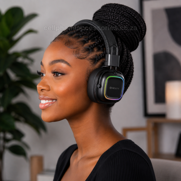 Nesty MH-200 Orbit Wireless Bluetooth Headphones - Black