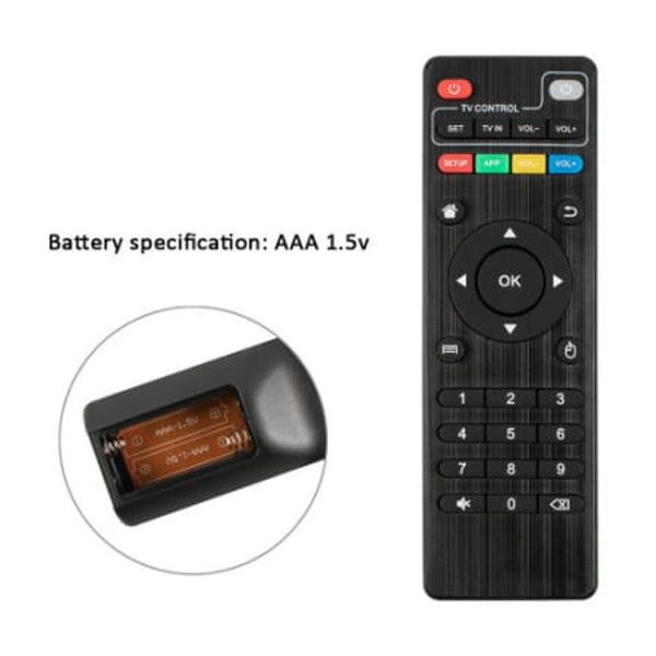 MXQ Pro 5G Android 15 TV Box 1GB RAM + 8GB Storage 4K Media Player