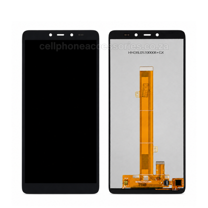 Nokia C2 2nd Edition Compatible TFT LCD Display Screen Replacement with Touch Digitizer Assembly - Black