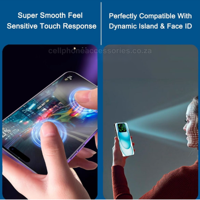 iPhone 15 Anti-Spy Privacy Tempered Glass Screen Protector Compatible Replacement