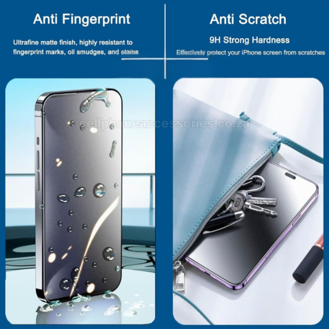 iPhone 15 Anti-Spy Privacy Tempered Glass Screen Protector Compatible Replacement