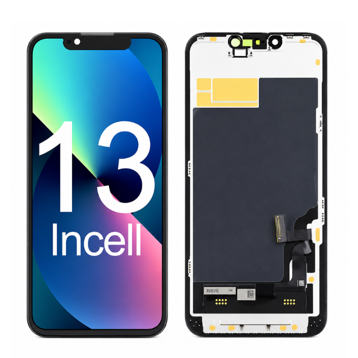 iPhone 13 Compatible Replacement LCD Screen Display Assembly In-Cell Display with Frame – Black