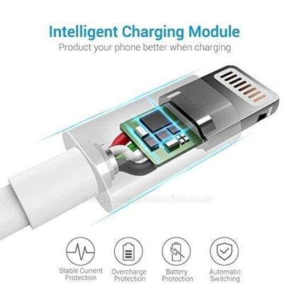 iPhone Lightning USB Fast Charging & Data Sync Cable Pack of 2