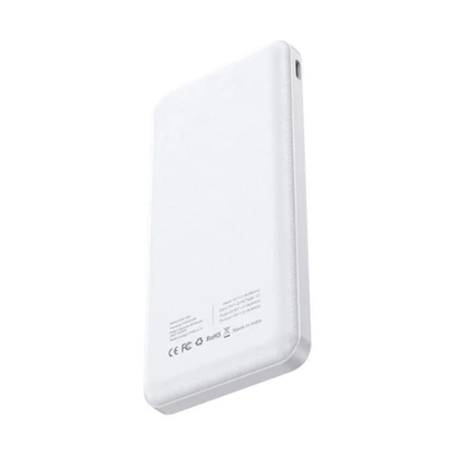 10000mAh Fast Charge Power Bank Compatible Portable Charger - KAKUSIGA - Black & White