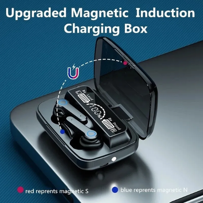 M19 TWS Bluetooth 5.1 Wireless Earbuds with LED Display