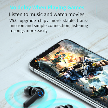 M19 TWS Bluetooth 5.1 Wireless Earbuds with LED Display