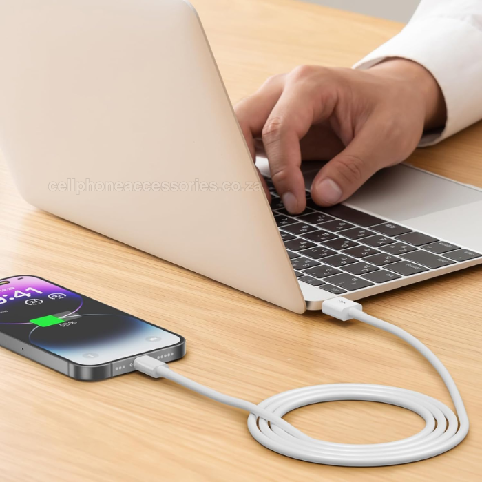 2 Pack Lightning to USB Charging & Data Sync Cable Compatible for iPhone, iPad & iPod White