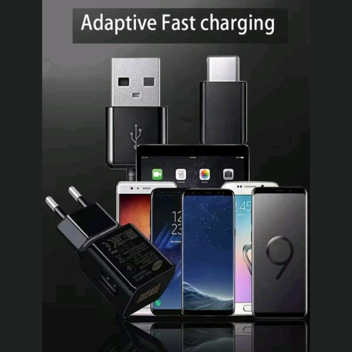 Fast Charging USB Wall Charger with Type-C Cable for Smartphones