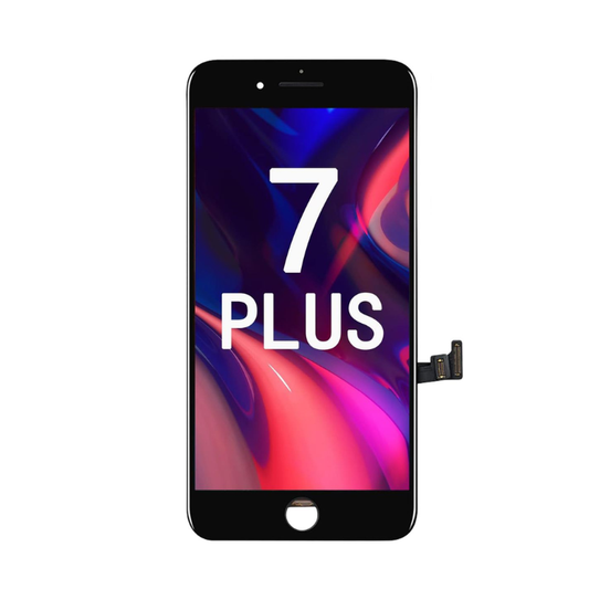 iPhone 7 Plus Compatible Replacement LCD Screen Display Assembly Touch Screen Digitizer – Black & White