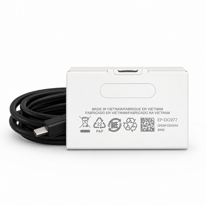 USB Type-C to Type-C Fast Charging Cable 1 Meter – Compatible Charging & Data Transfer Cable Black