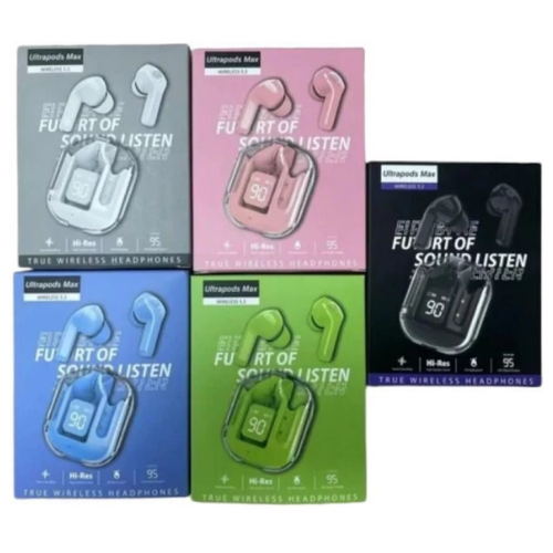 Wireless Bluetooth 5.3 Earbuds with LED Display & ENC Noise Cancellation