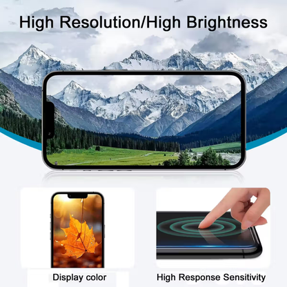 iPhone 13 Pro Max Compatible Replacement LCD Screen Display Assembly In-Cell Display with Frame – Black
