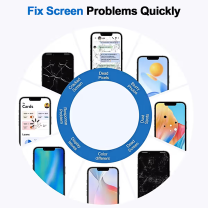 iPhone 13 Pro Max Compatible Replacement LCD Screen Display Assembly In-Cell Display with Frame – Black