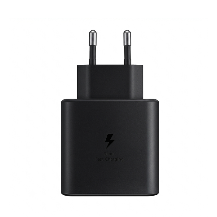 45W USB-C PD Super Fast Charging Adapter Compatible for Samsung & USB-C Devices Black