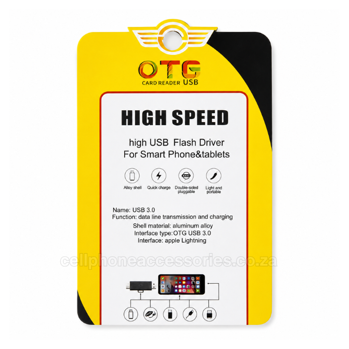 USB Type-C OTG Adapter USB 3.0 Female to USB-C Male Connector for Smartphones, Tablets & Laptops Black