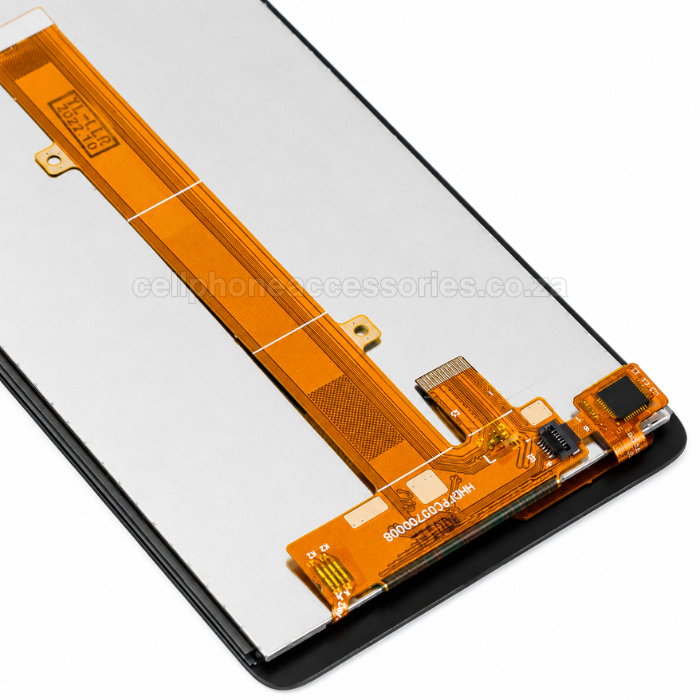 Nokia C2 2nd Edition Compatible TFT LCD Display Screen Replacement with Touch Digitizer Assembly - Black