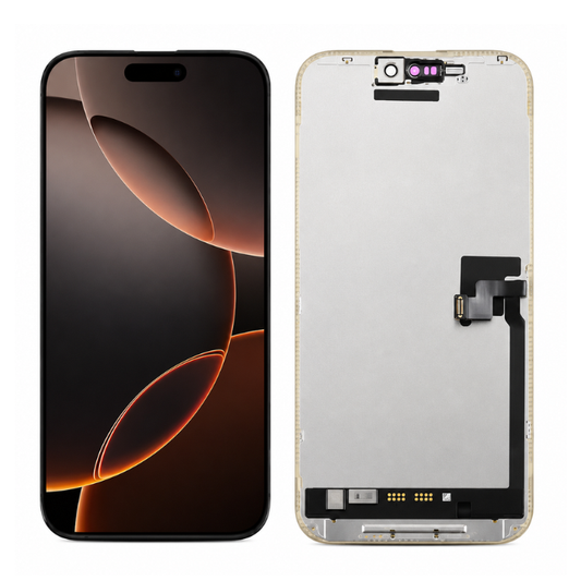 iPhone 16 Pro Max Compatible Replacement OLED Display Screen Assembly - Black