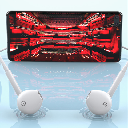 Universal 3.5mm Wired Stereo Earphones with Mic