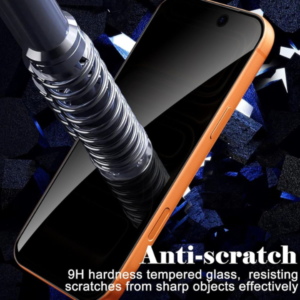 Privacy Tempered Glass Screen Protector Compatible with Selected iPhone 17 Series Models Pack of 2