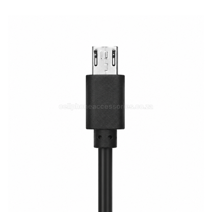 Micro USB Extendable Car Charger Compatible for Mobile Devices – Black
