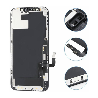 iPhone 12 (A2403) & iPhone 12 Pro (A2406) In-Cell LCD Display Touch Screen Digitizer Assembly – Black
