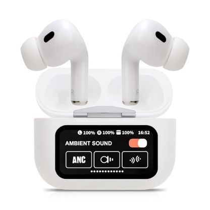 Touch Screen ANC Wireless Earbuds with Smart Display