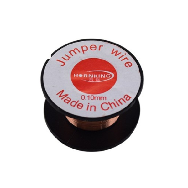 0.10mm Jumper Wire Repair Soldering Wire Compatible for Mobile Phone PCB & Micro Soldering Repairs