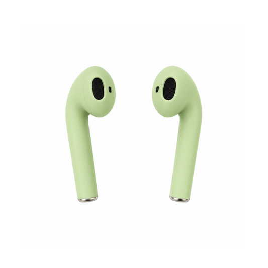 inPods 12 Wireless Stereo Earphones with Type-C Charging Case Compatible Bluetooth Earbuds – Peach Pink, Navy Blue & Mint Green