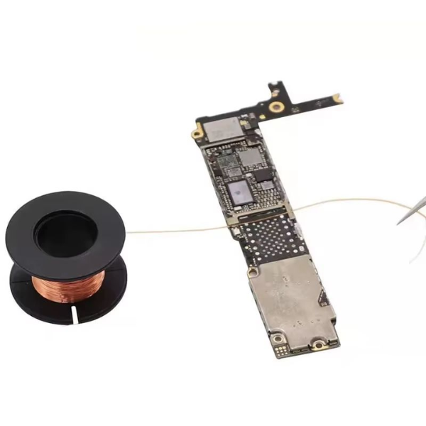 0.10mm Jumper Wire Repair Soldering Wire Compatible for Mobile Phone PCB & Micro Soldering Repairs